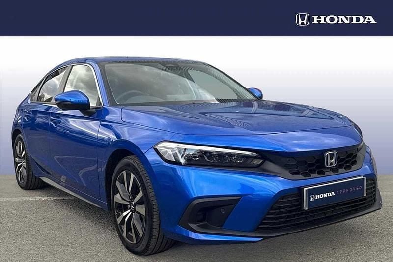 Premium plus paint crystal blue Used 2025 Honda Civic Elegance Hatchback | £31,000 (Super price) - Image 1/4