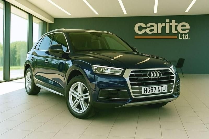 Blue Used 2018 Audi Q5 S-Line SUV | £18,495 (Fair price) - Image 1/1