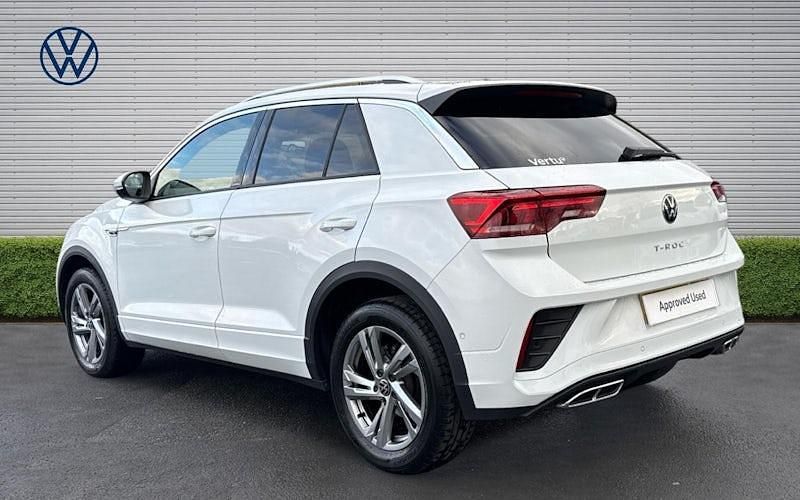 Used VW T-Roc R-line 150 HP (110 kW) 2025 White SUV