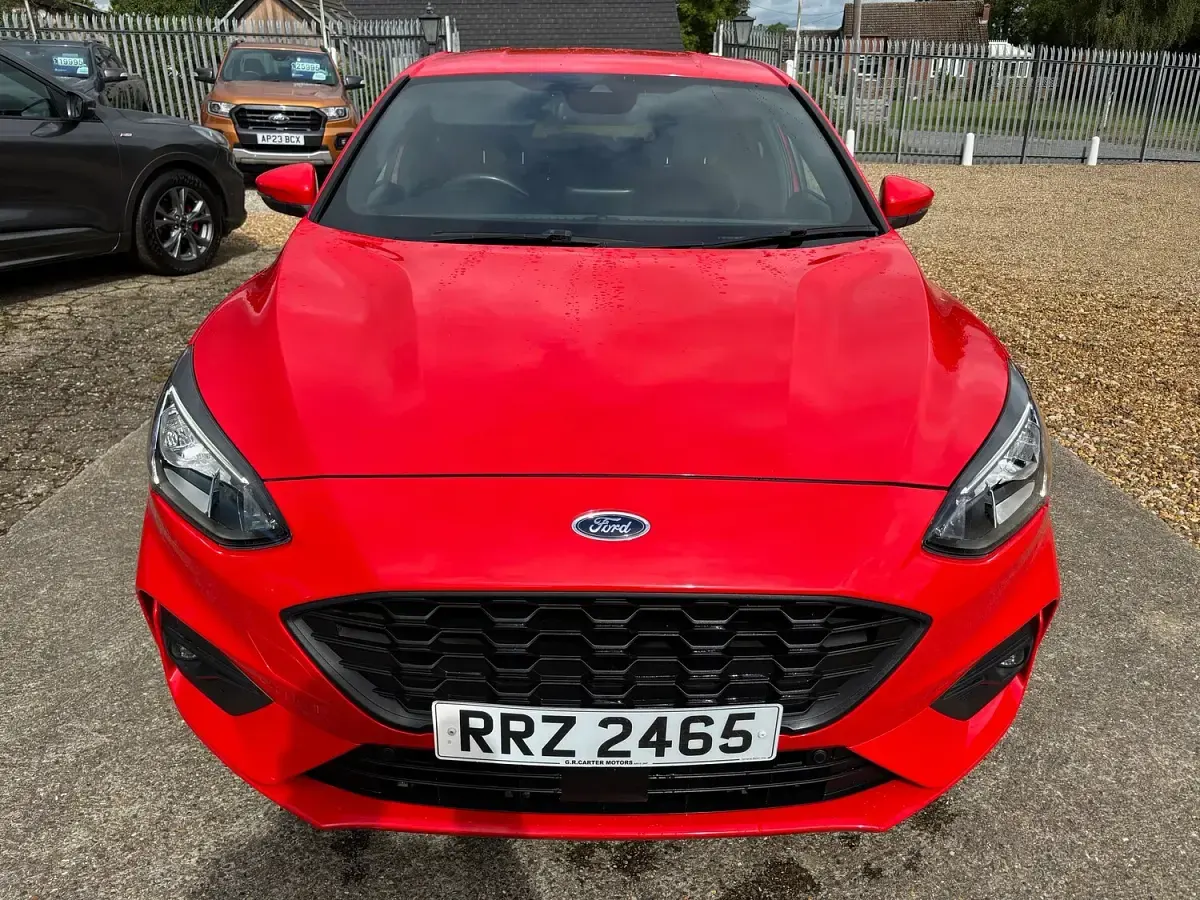 Used Ford Focus ST-Line X 2020 Red Hatchback