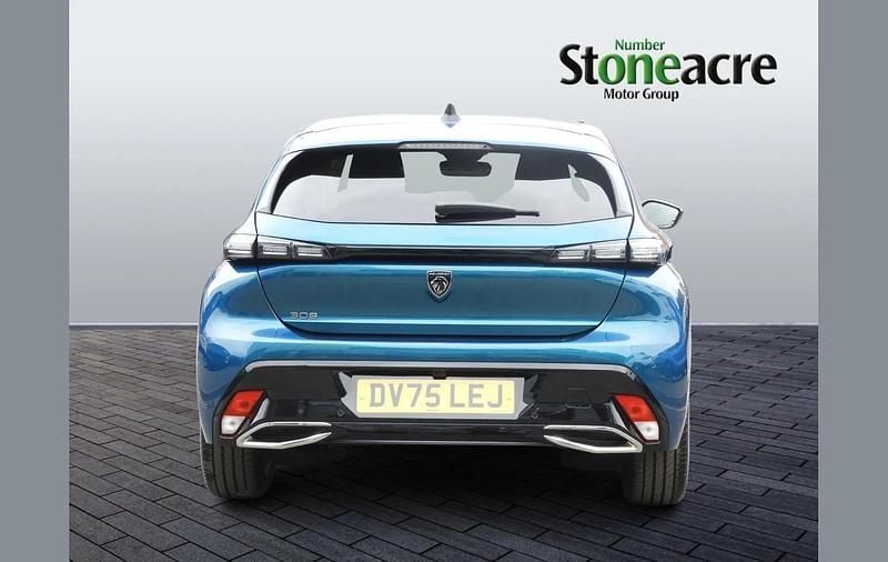 New Peugeot 308 Allure 134 HP (98 kW) 2025 Blue Hatchback