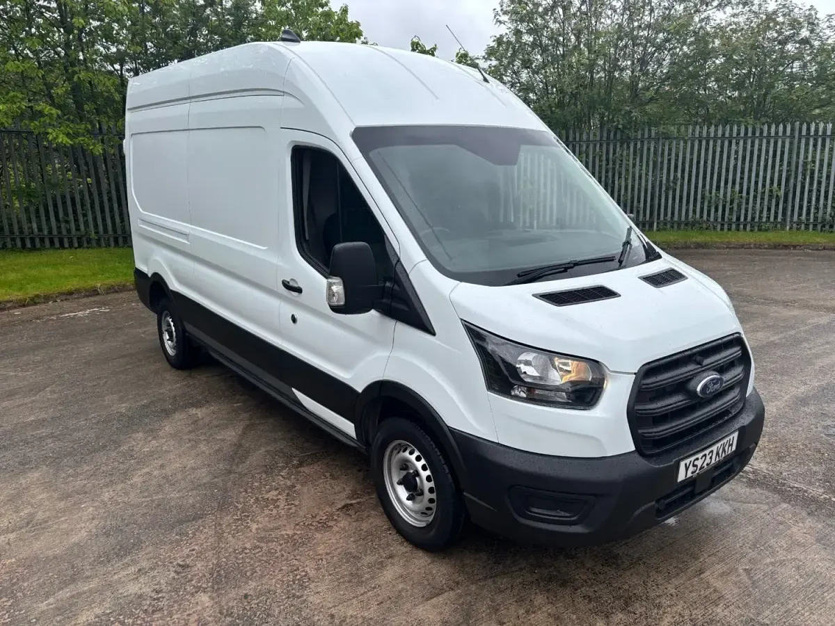Used Ford Transit 130 HP (95 kW) 2023 White Van