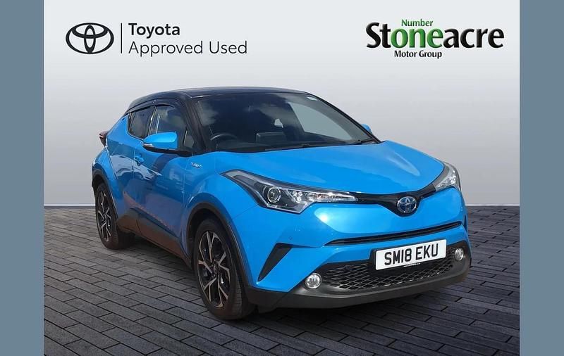 Second-hand Toyota C-HR Design 122 CP (89 kW) 2018 Albastru SUV