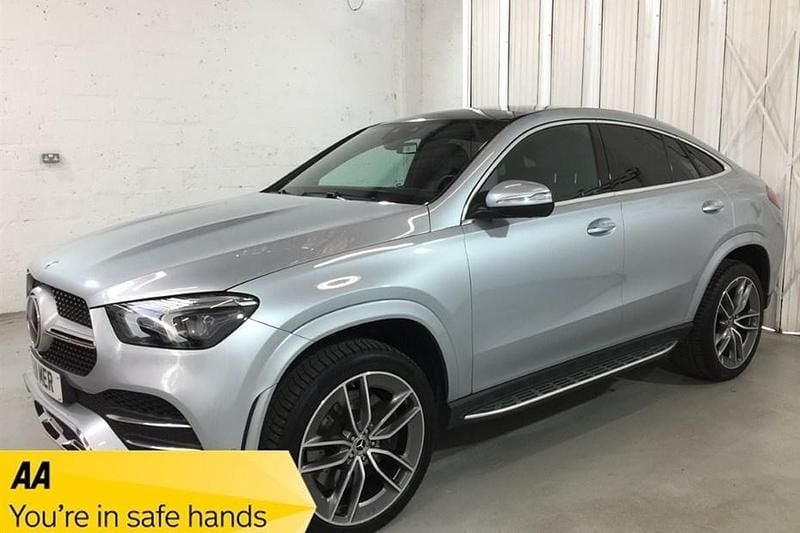 Silver Used 2022 Mercedes GLE400 AMG Line Premium Plus Coupe | £52,650 - Image 1/1