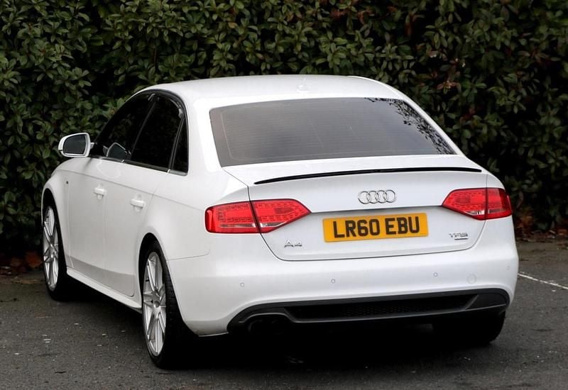 Used Audi A4 S-Line 2010 White Sedan
