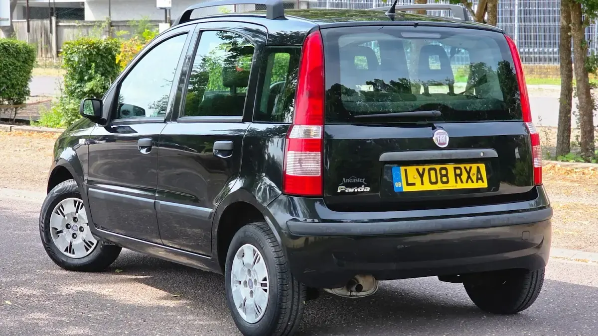 Used Fiat Panda Dynamic 60 HP (44 kW) 2008 Black Hatchback