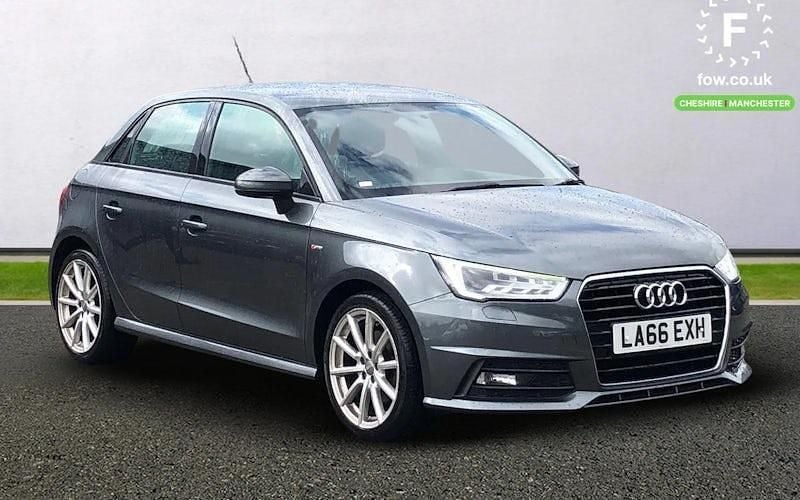 Grey Used 2017 Audi A1 Sportback S-Line Hatchback | £12,599 (Fair price) - Image 1/3