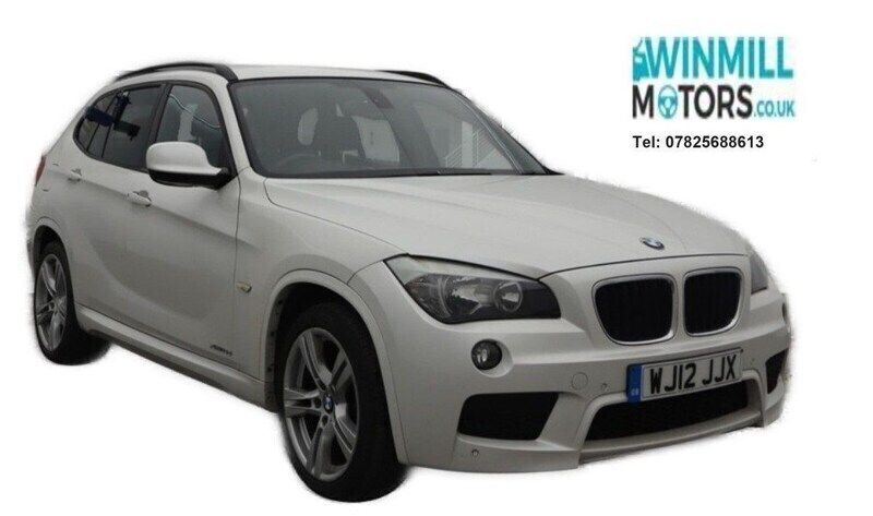 White Used 2012 BMW X1 M Sport SUV | £4,195 (A bit pricey) - Image 1/4