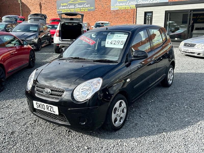 Used Kia Picanto 64 HP (47 kW) 2010 Black Hatchback