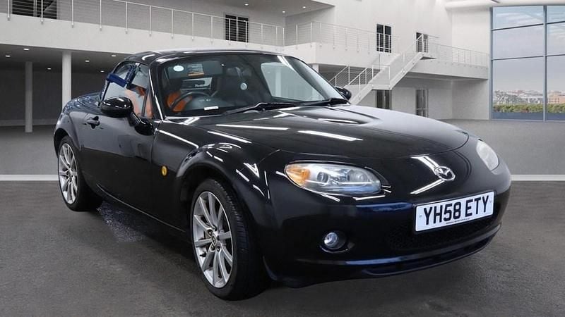 Black Used 2008 Mazda MX5 Inclusive Cabriolet | £5,490 (Fair price) - Image 1/4