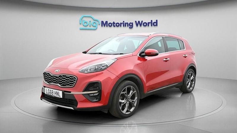 Used Kia Sportage GT-Line 134 HP (98 kW) 2018 Red SUV