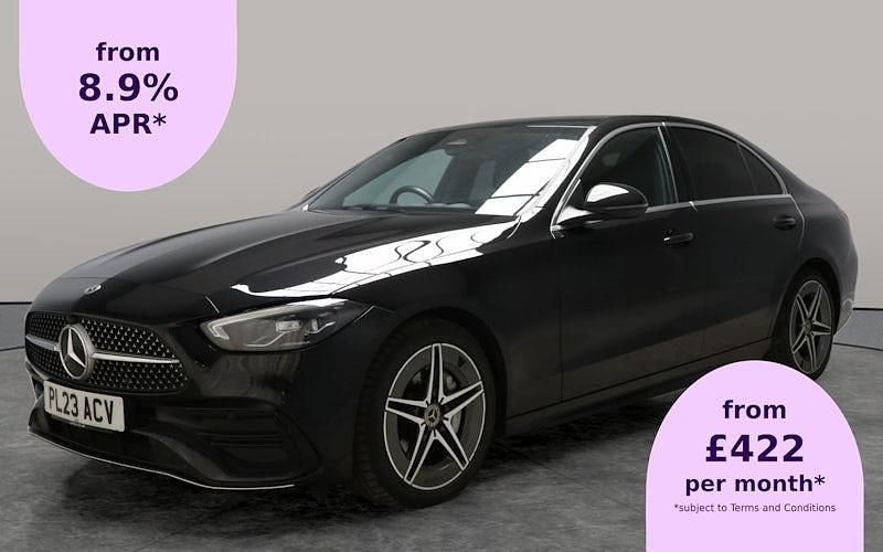 Used 2025 Mercedes C220 AMG line Sedan | £28,795 (Super price) - Image 1/3