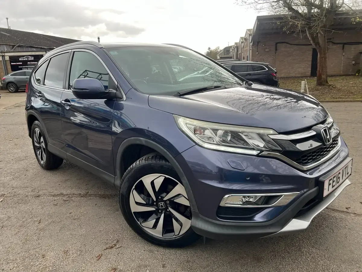 Used Honda CR-V SR 152 HP (111 kW) 2016 Blue SUV