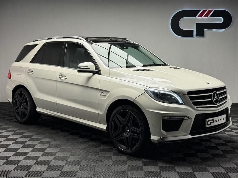 White Used 2014 Mercedes ML63 AMG AMG SUV | £23,995 - Image 1/3