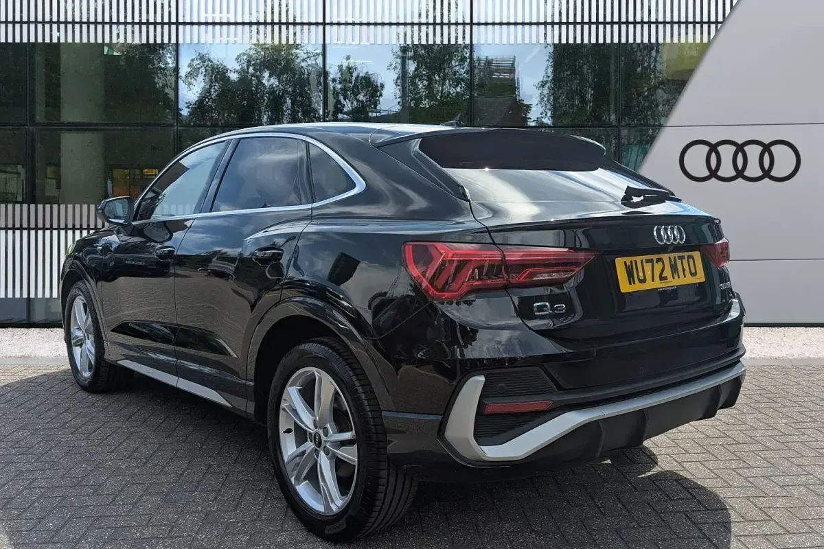Used Audi Q3 Sportback S-Line 150 HP (110 kW) 2022 Black SUV