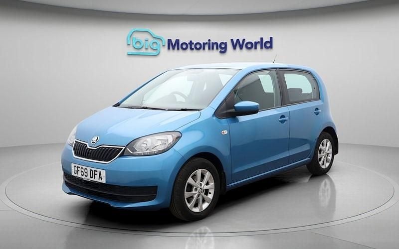 Used Skoda Citigo SE 60 HP (44 kW) 2019 Blue Hatchback