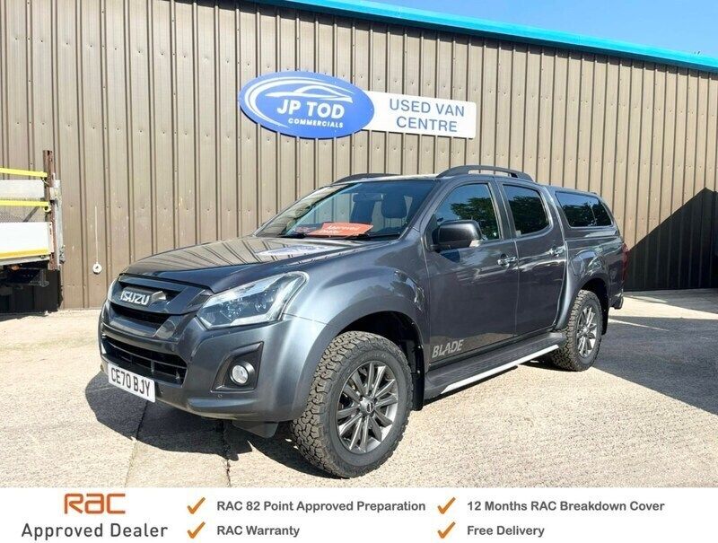Grey Used 2021 Isuzu D-Max Pickup | £17,495 (Fair price) - Image 1/4