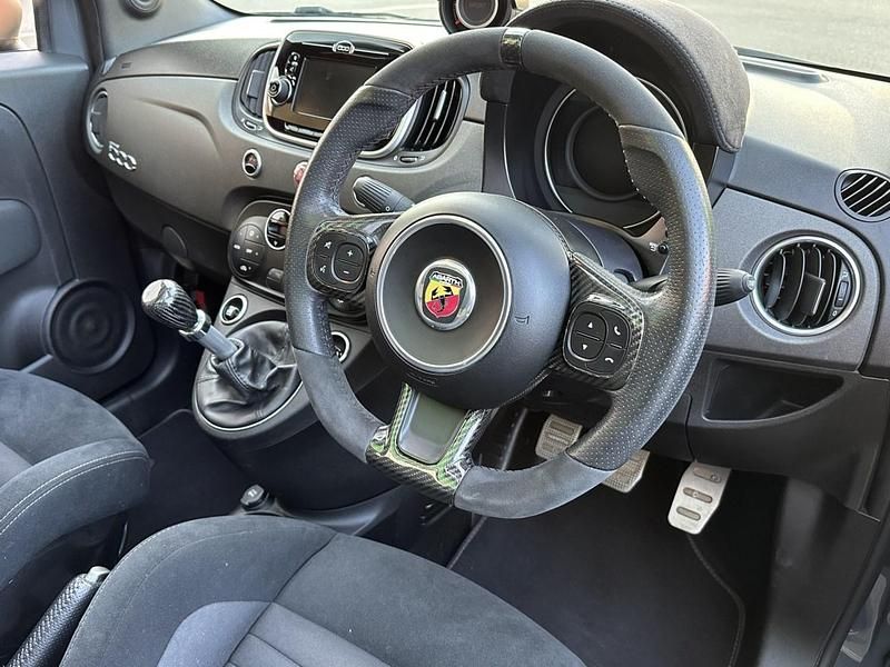 Used Abarth 595 Competizione 180 HP (132 kW) 2018 Grey Cabriolet