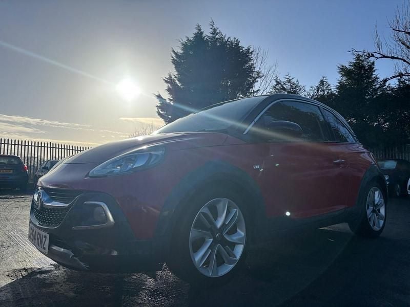 Used Vauxhall Adam Rocks 2015 Red Hatchback