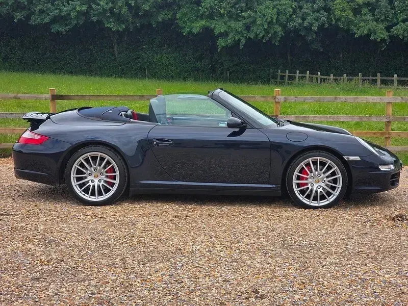 Used Porsche 911 Carrera 4S Cabriolet 2008 Blue Cabriolet