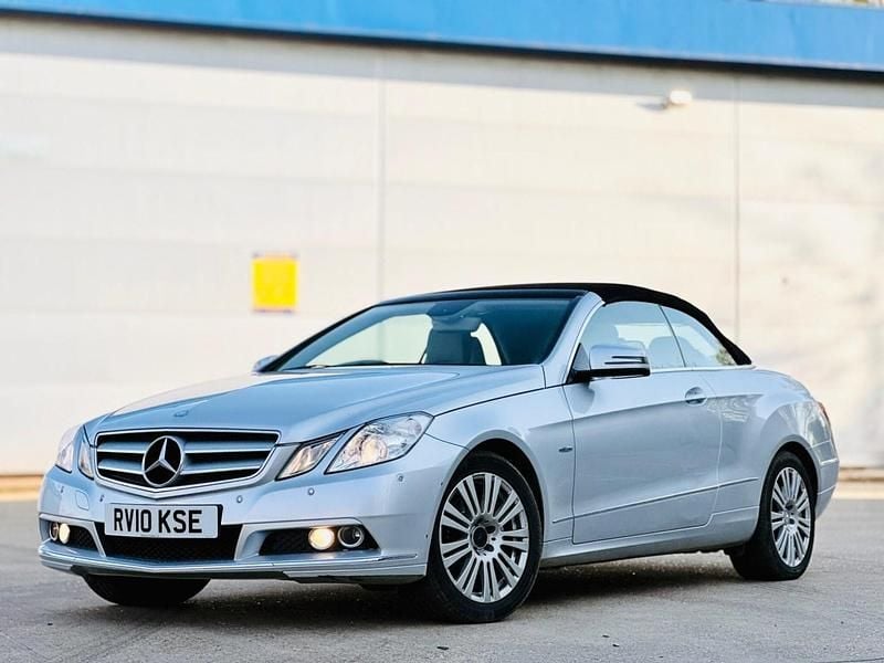 Used Mercedes E250 SE 2010 Silver Cabriolet