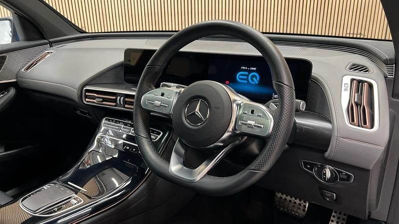 Used Mercedes EQC400 AMG Line Premium Plus 300 kW (408 HP) 2023 Blue SUV