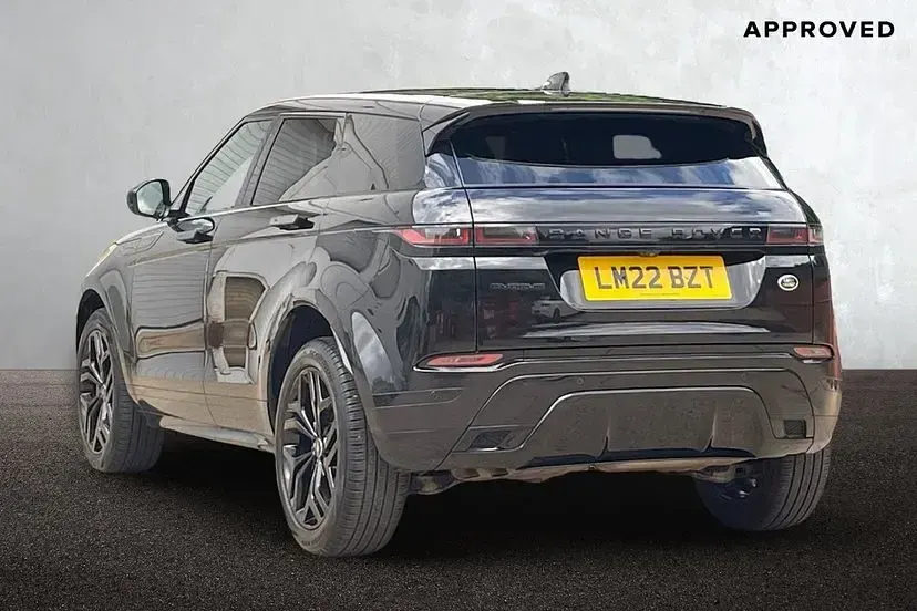 Used Land Rover Range Rover evoque SE Dynamic 204 HP (150 kW) 2022 Santorini black SUV