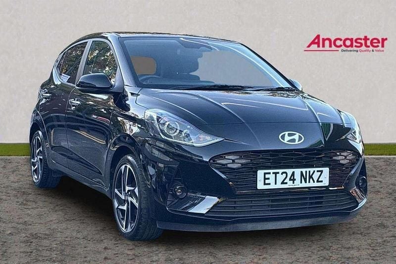 Black Used 2024 Hyundai i10 Premium Hatchback | £15,999 (Fair price) - Image 1/4