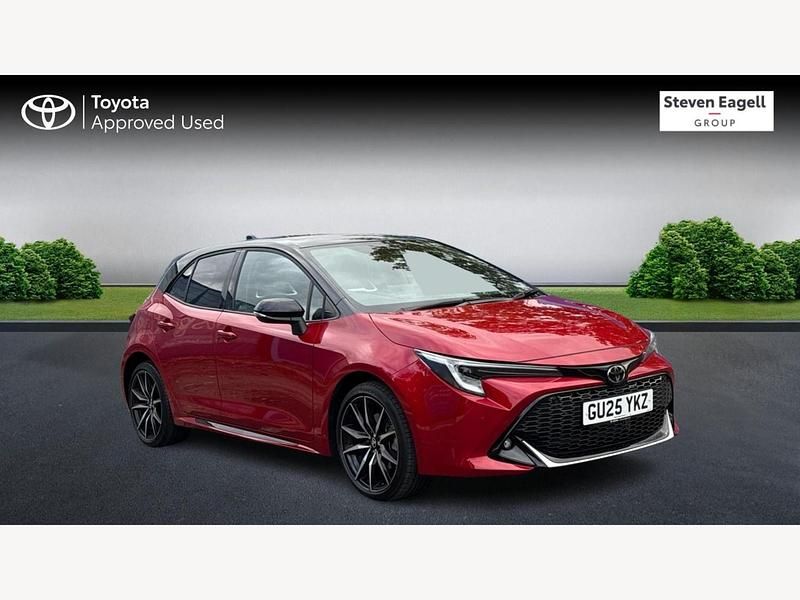 Red/black Used 2025 Toyota Corolla Sport Hatchback | £29,854 - Image 1/3