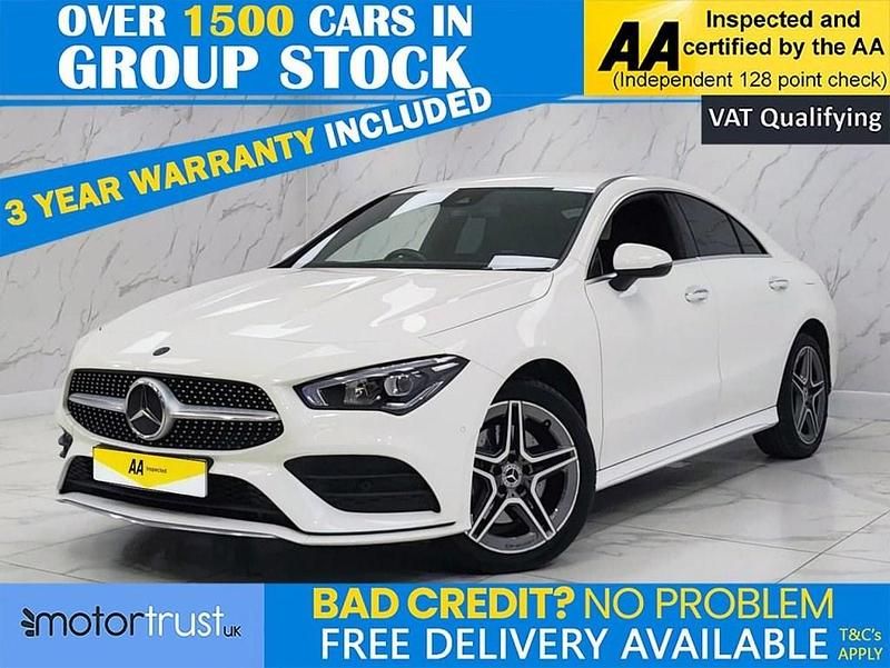Used Mercedes CLA250e AMG Line Premium 2022 White Sedan