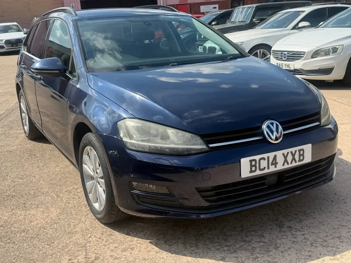 Used VW Golf VII 2014 Blue Estate