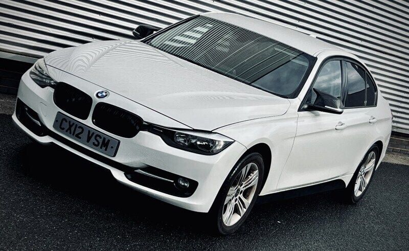 White Used 2012 BMW 320 Sport Line Sedan | £6,000 (Fair price) - Image 1/4