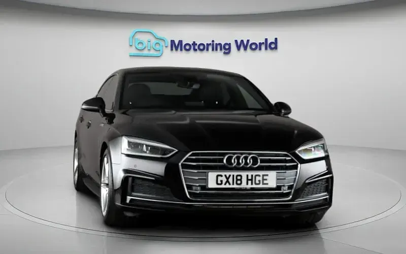 Usado Audi A5 Sportback S-Line 252 HP (185 kW) 2018 Preto Citadino