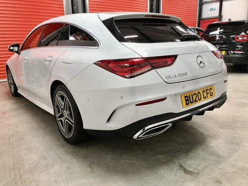 Used Mercedes CLA200 AMG line 2020 White Estate