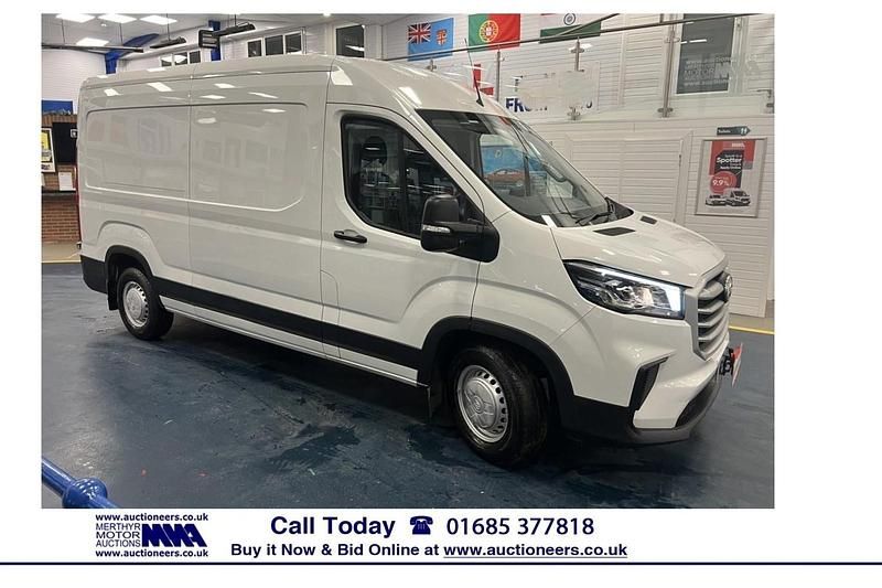 Used Maxus V90 150 HP (110 kW) 2023 White Van