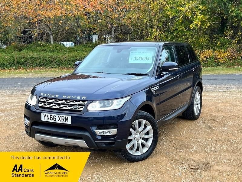 Used Land Rover Range Rover Sport HSE 306 HP (225 kW) 2016 Blue SUV