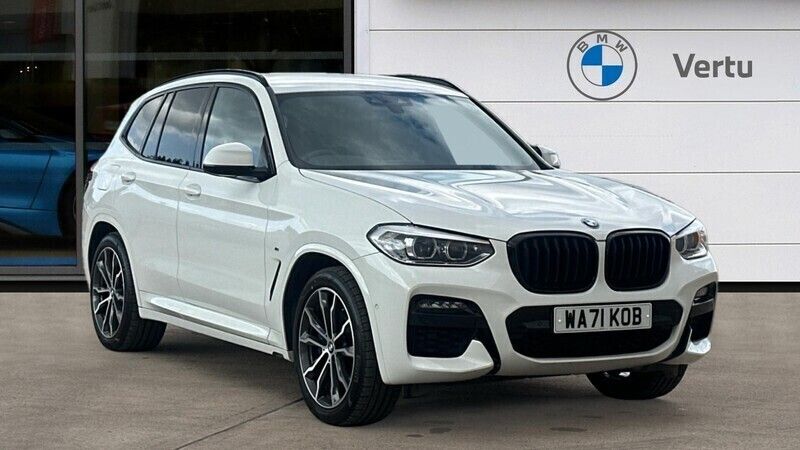 White Used 2021 BMW X3 M Sport SUV | £32,995 (Fair price) - Image 1/4