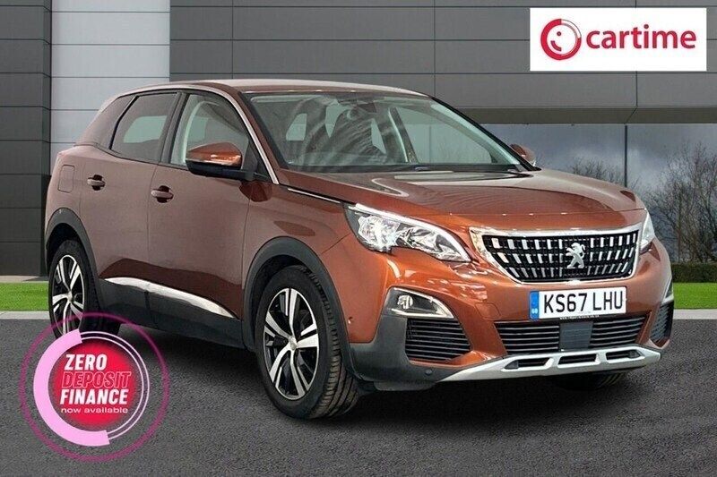 Bronze Used 2017 Peugeot 3008 Allure SUV | £13,333 (Fair price) - Image 1/3