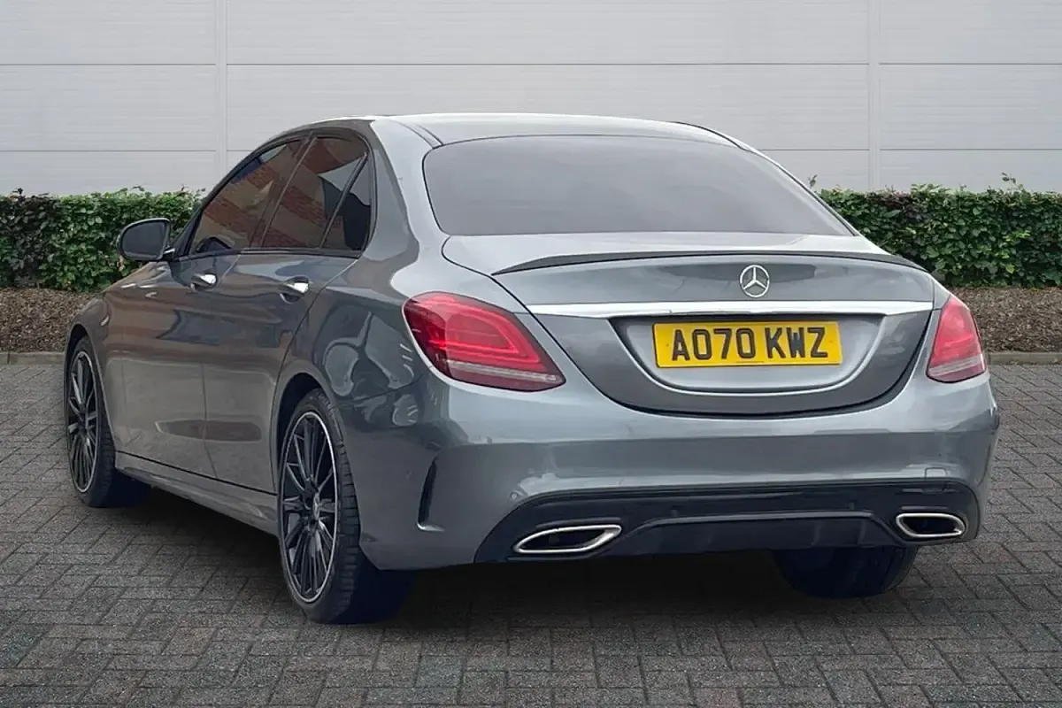 Used Mercedes C300 AMG line 2020 Grey Sedan