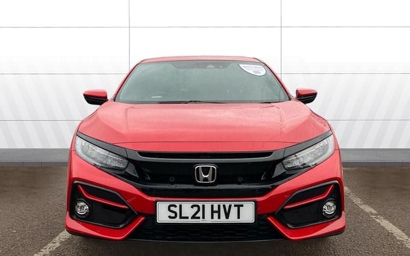Used Honda Civic SR 126 HP (92 kW) 2021 Red Hatchback