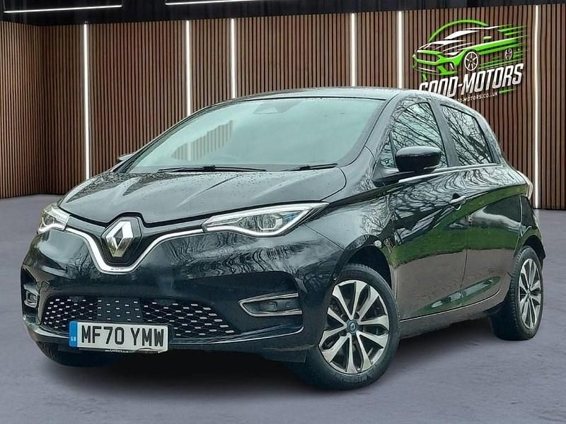 Used Renault Zoe GT-Line 100 kW (136 HP) 2020 Black Hatchback