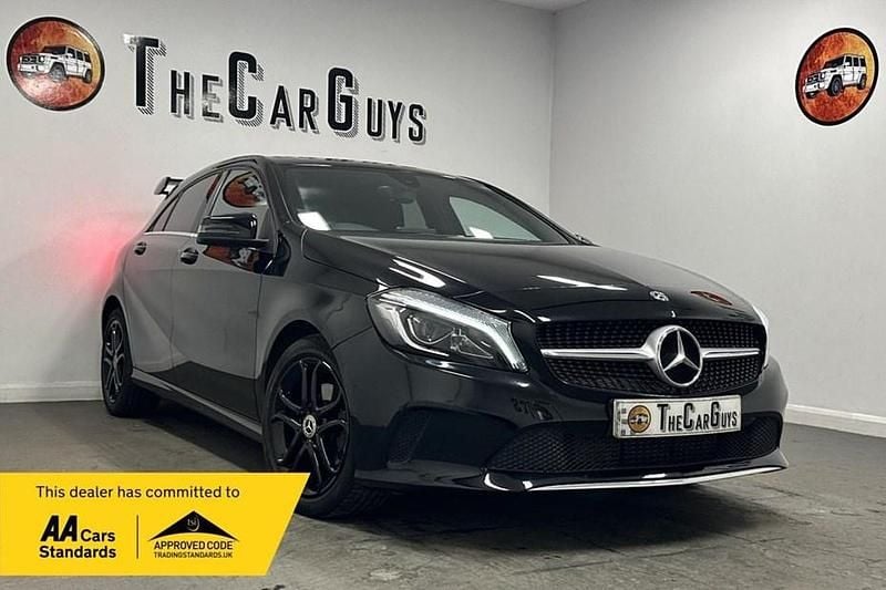 Used Mercedes A180 Sport Edition 122 HP (89 kW) 2018 Black Hatchback