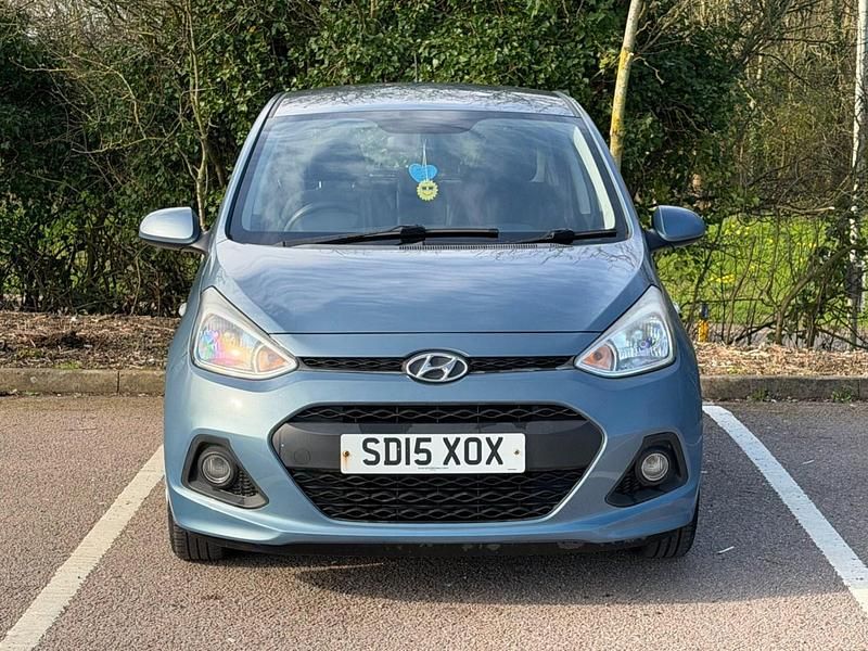 Used Hyundai i10 SE 2015 Blue Hatchback