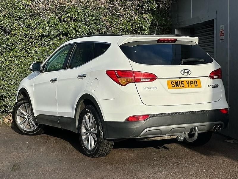 Used Hyundai Santa Fe Premium 194 HP (142 kW) 2015 White SUV