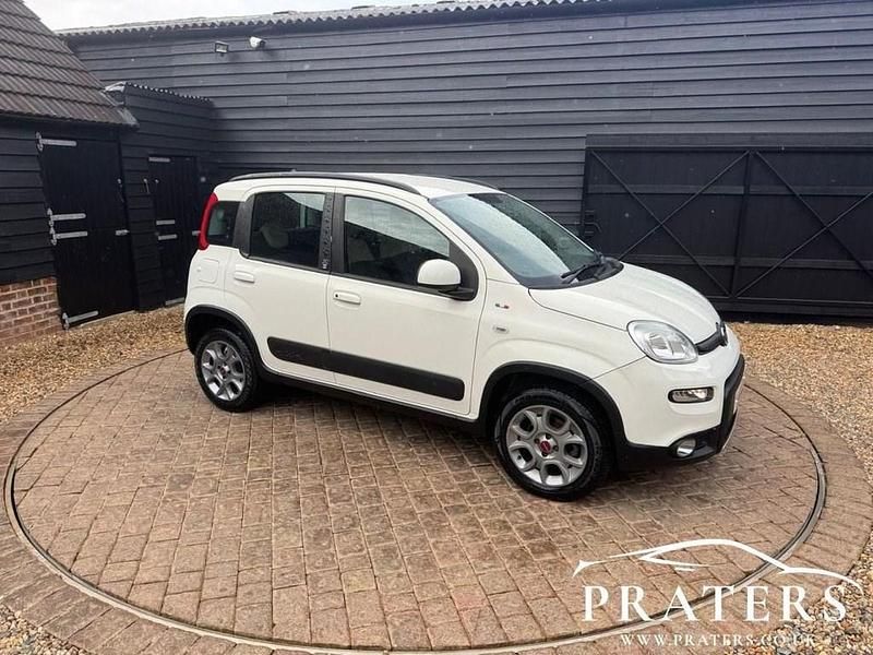 White Used 2013 Fiat Panda 4x4 S Hatchback | £6,500 (Good price) - Image 1/4
