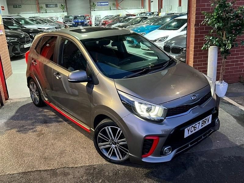 Used Kia Picanto GT-Line S 83 HP (61 kW) 2017 Silver Hatchback