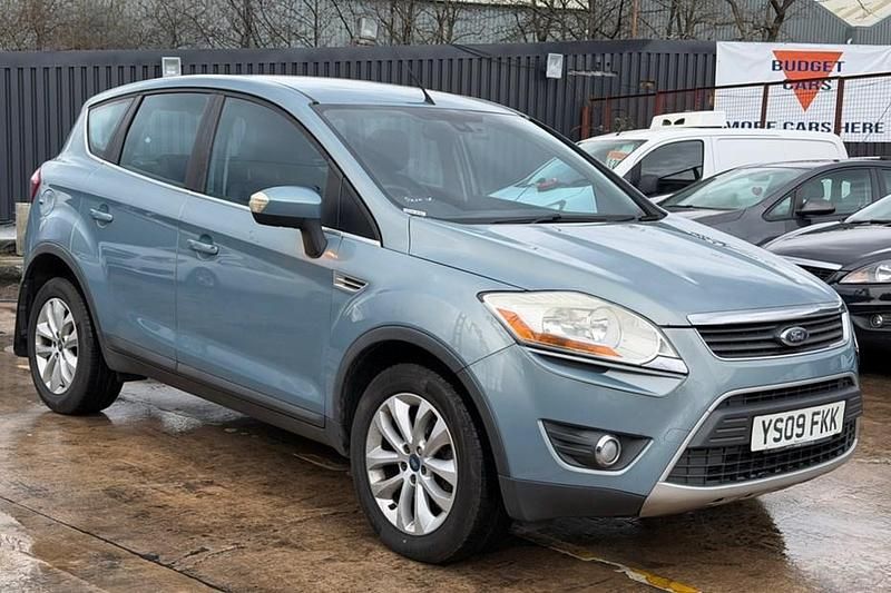 Used Ford Kuga Titanium 136 HP (100 kW) 2009 Blue SUV