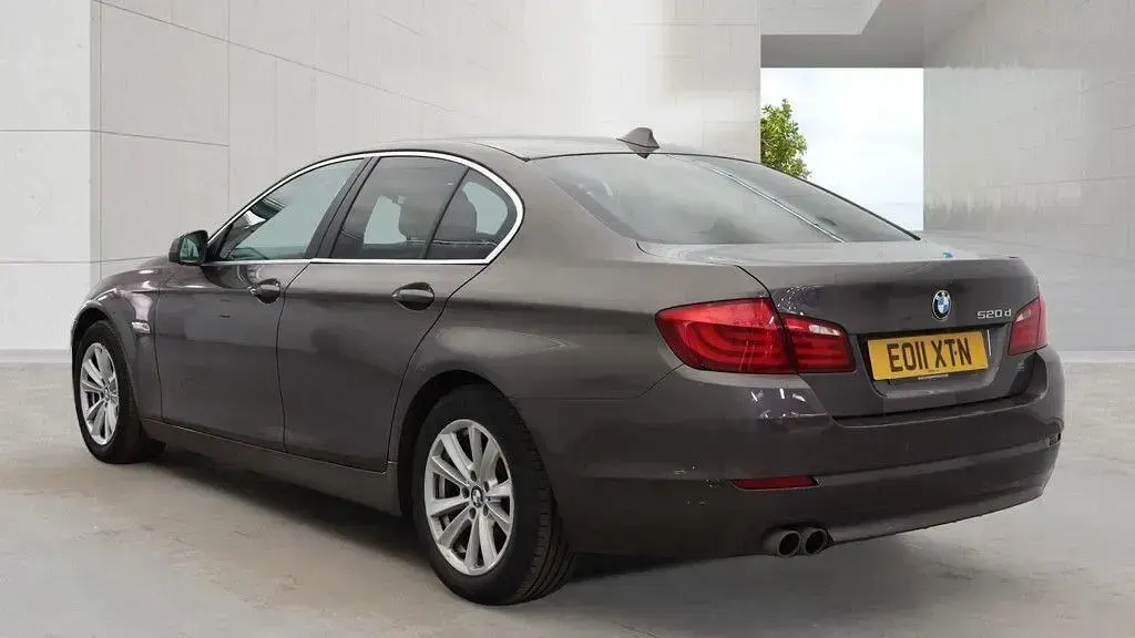 Used BMW 520 Impressive 2011 Brown Sedan