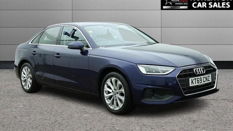 Used Audi A4 Comfort 150 HP (110 kW) 2020 Blue Sedan