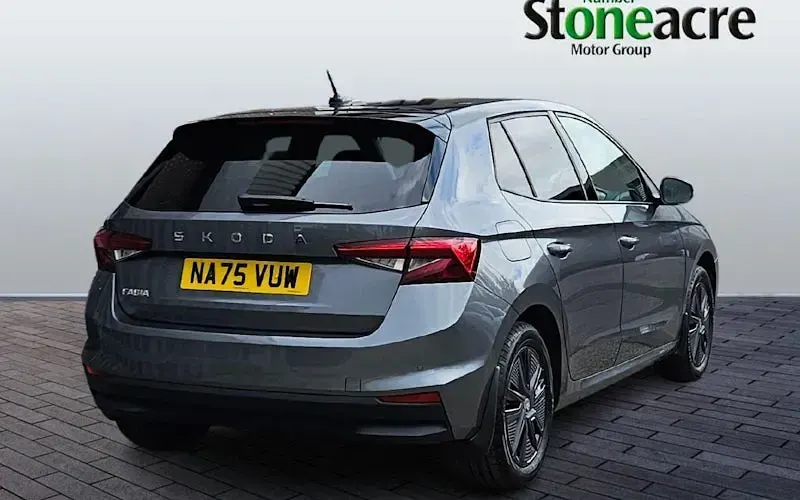Used Skoda Fabia Design Edition 116 HP (85 kW) 2025 Grey Hatchback